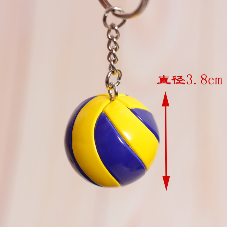 Basketball Football Volleyball Keychain