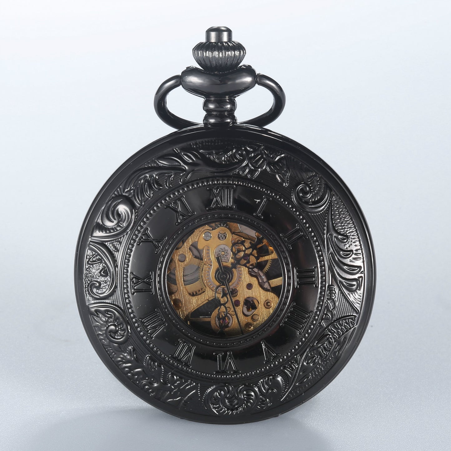 Vintage Carved Hollow Gift Souvenir Pocket Watch