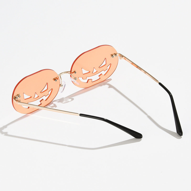 Personality Pumpkin Sunglasses For Men And Women