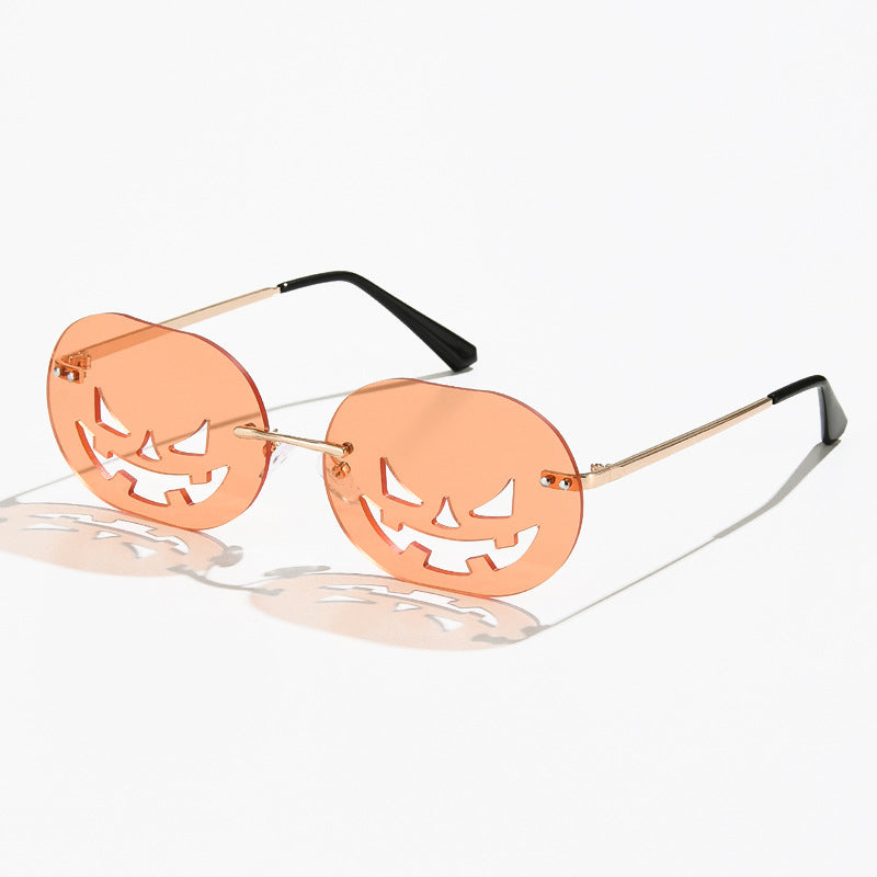 Personality Pumpkin Sunglasses For Men And Women