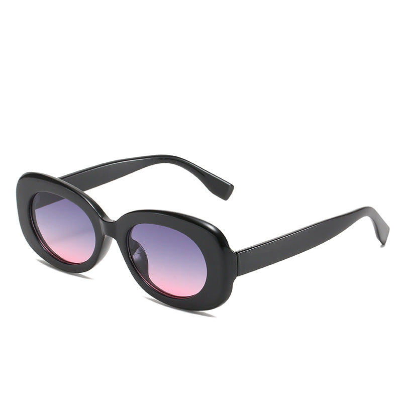 Sunglasses Women Oval Fashion Simple Sunglasses