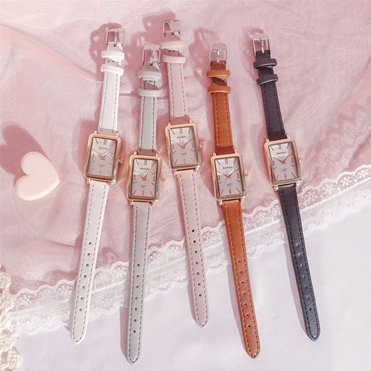 Student Korean Version Of Simple Ladies Small Exquisite Temperament Fashion Watch