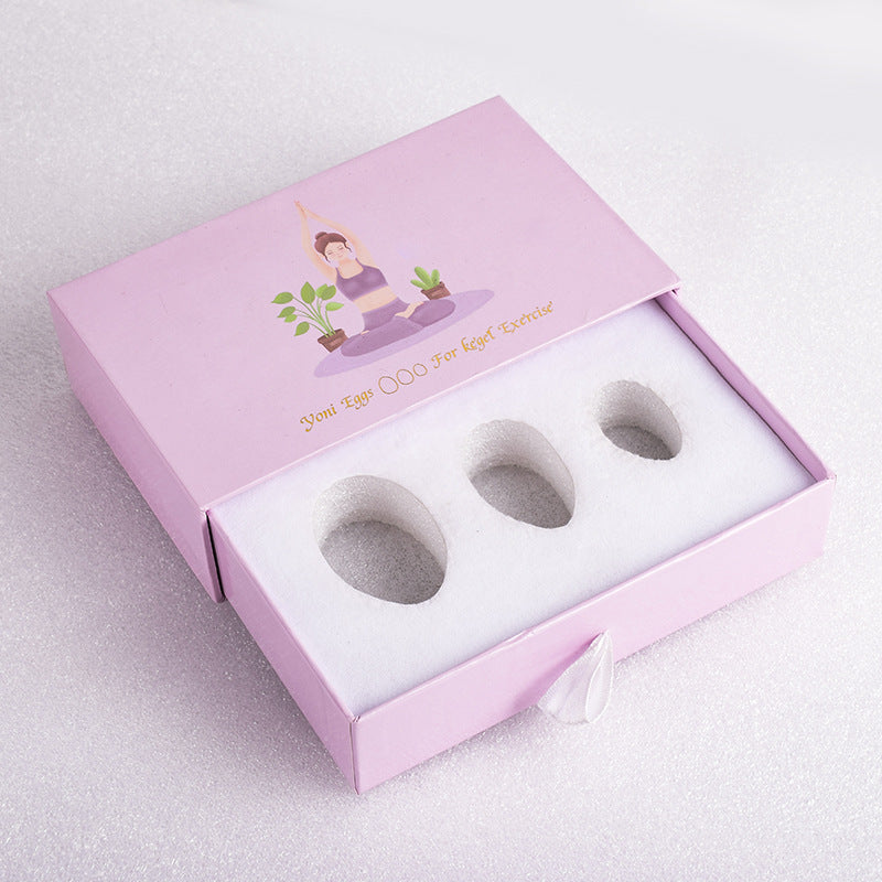 Natural Crystal Semi-precious Stone Egg Massage Jade Egg