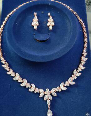 Zircon Simple Bridal Set