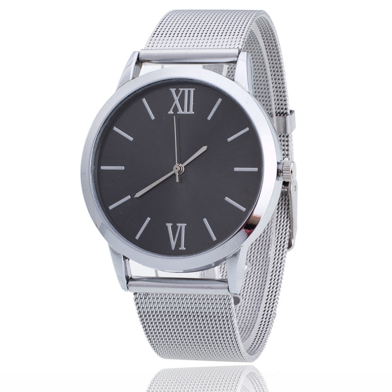 Geneva mesh strap watch