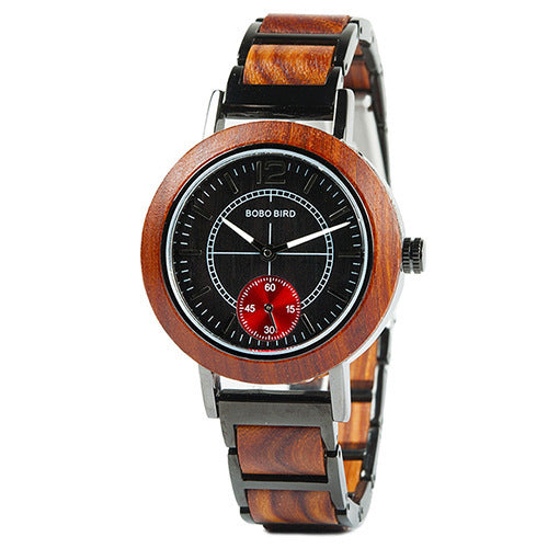 Couple watch wooden watch