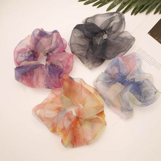 Chiffon Oversized Organza Spring And Summer New Simple Hair Accessories