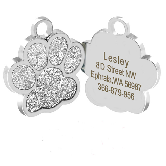 Personalized Dog Tags Engraved Cat Puppy Pet ID Name Collar