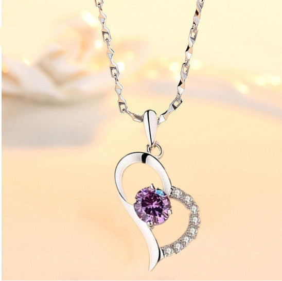 Women's Sweet Heart Shaped Heart Pendant