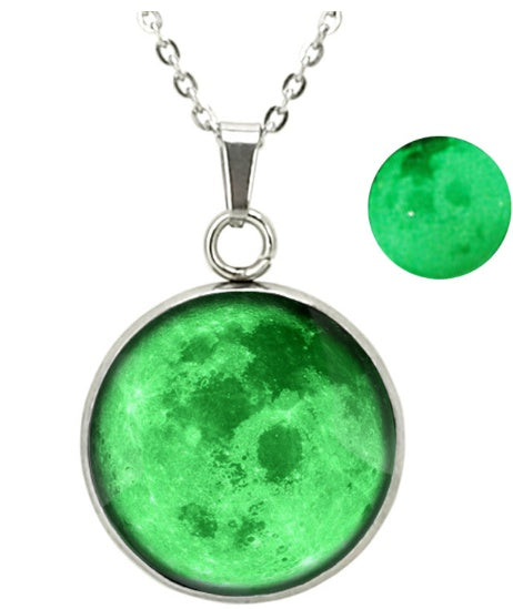 Glow Moon Necklace For Women Jewelry