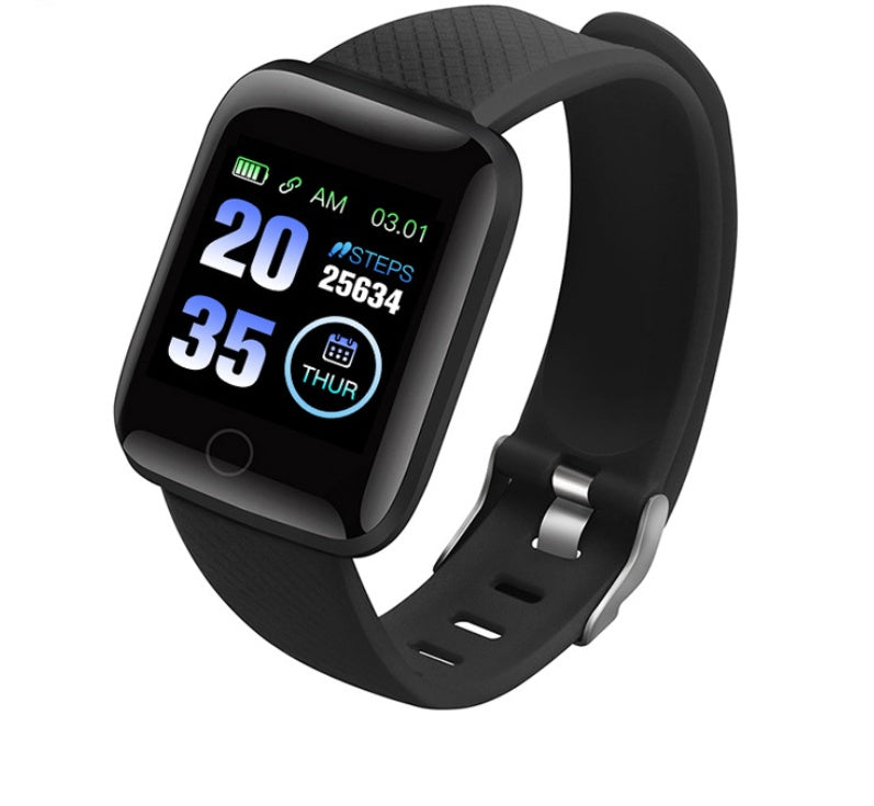 Smart Sports Bracelet with Blood Pressure and Heart Rate Monitoring