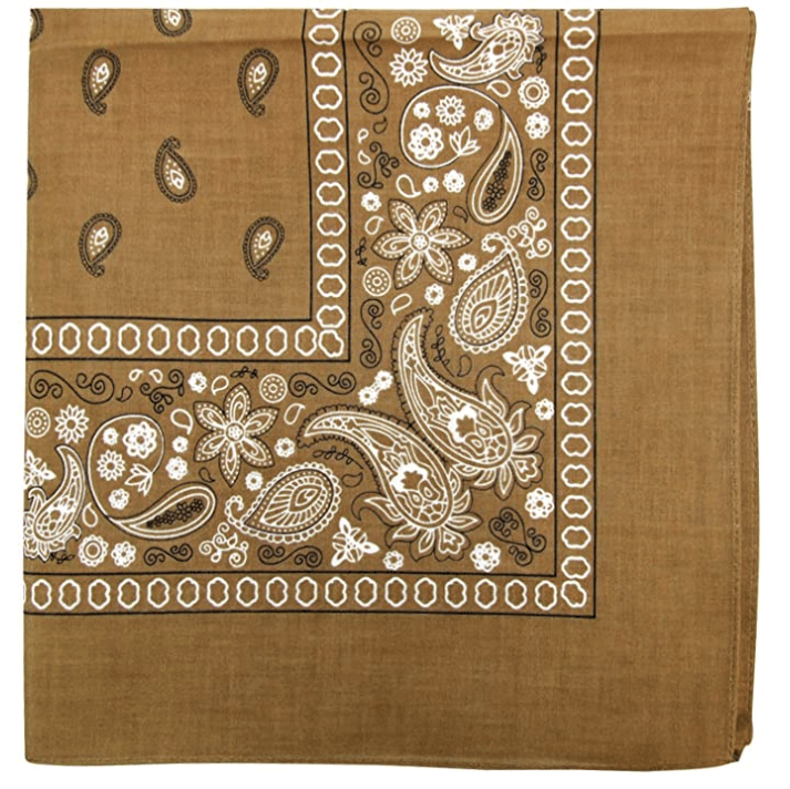 Cashew Flower Paisley Hip Hop Square Scarf