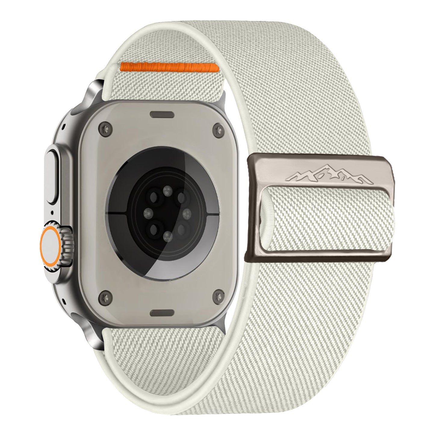 Stretch Nylon Woven Strap Applewatch Strap Double-sided Twill Adjustable Buckle Woven Strap