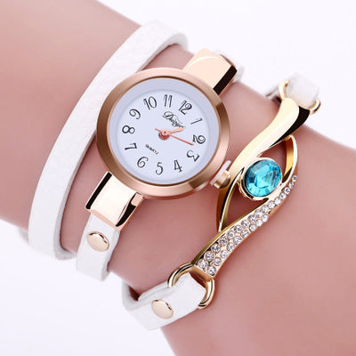 New Fashion Hot Women's Belt Three Circle Wristwatch