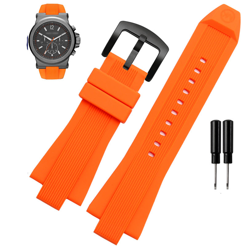 Waterproof silicone strap