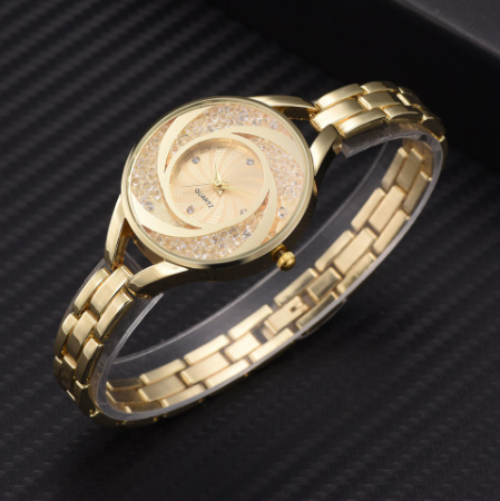 Alloy personality quartz watch