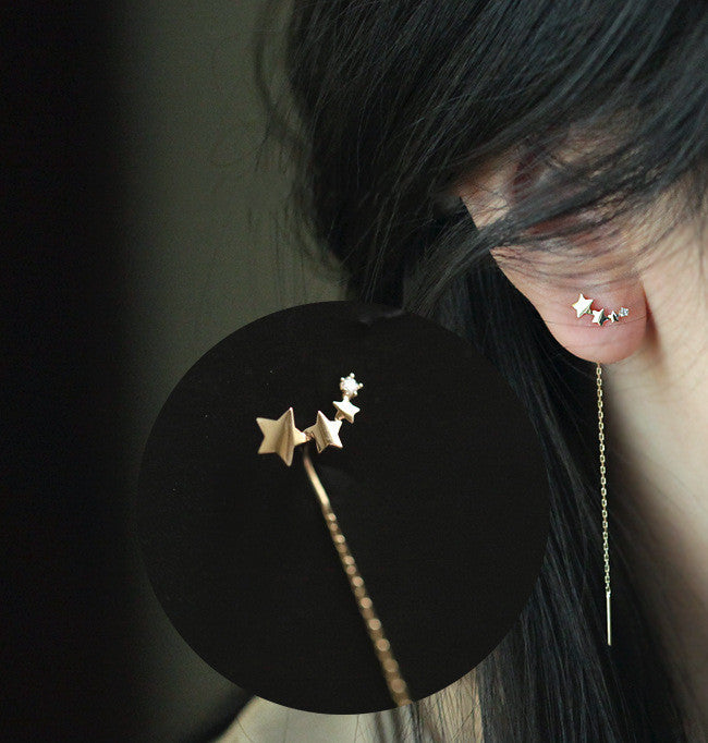 Super beautiful meteor earring earrings