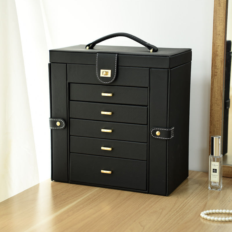 Multi-Layer Large Capacity Jewelry and Watch Storage Box