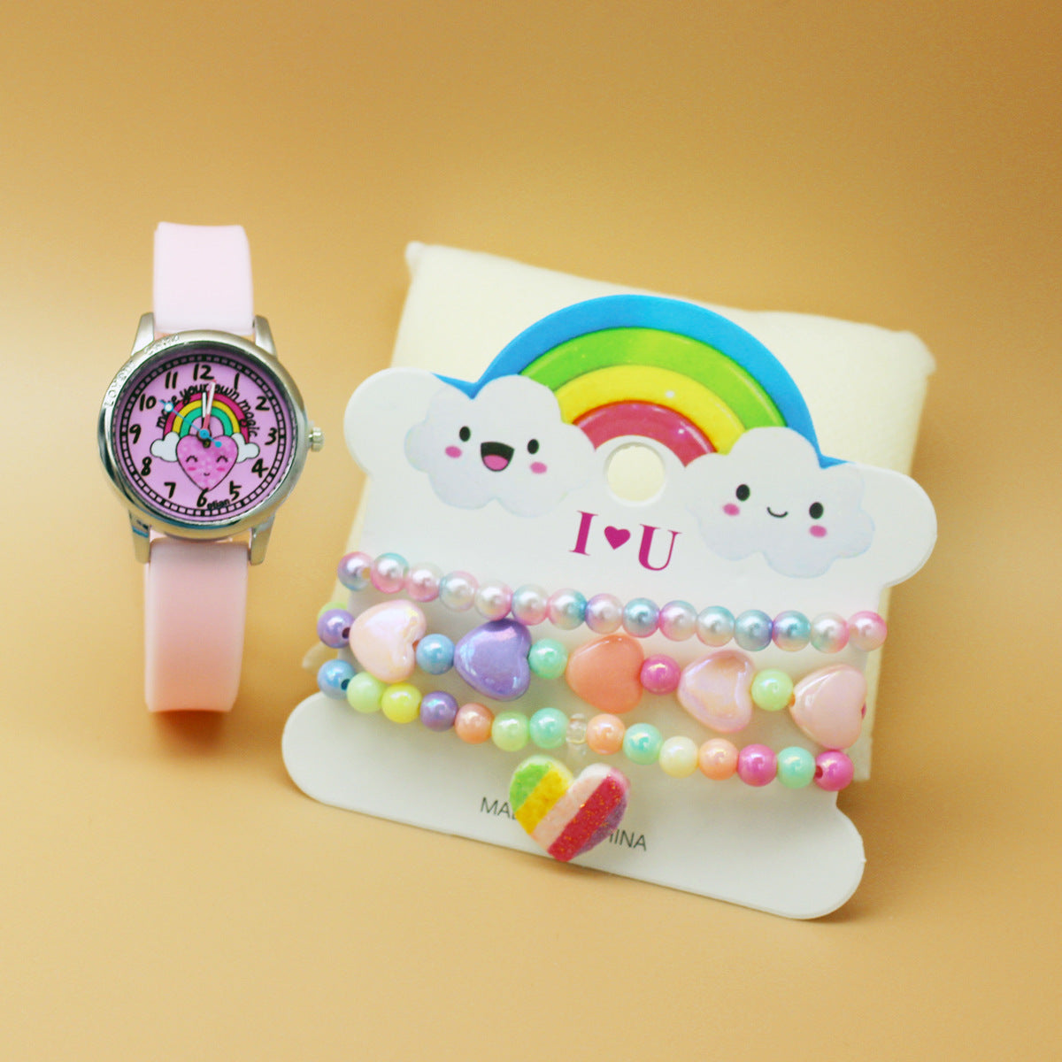 Cute Silicone Children Bracelet Watch