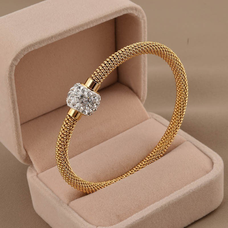 Diamond Bangle Bracelet