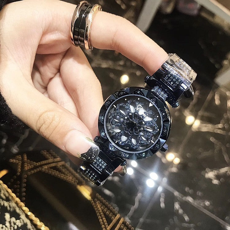 Elegant atmosphere watch fashion time to run ladies watch