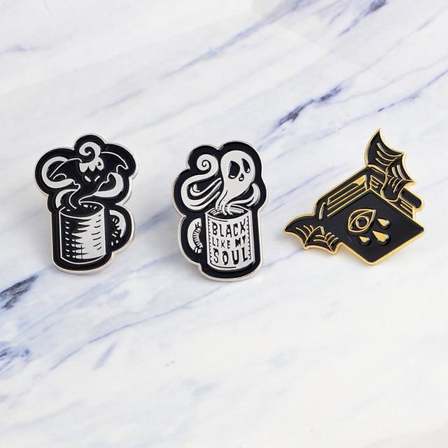 Bold Punk Metal Brooches