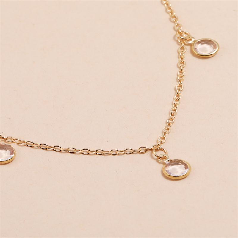 Simple Little Diamond Necklace For Women