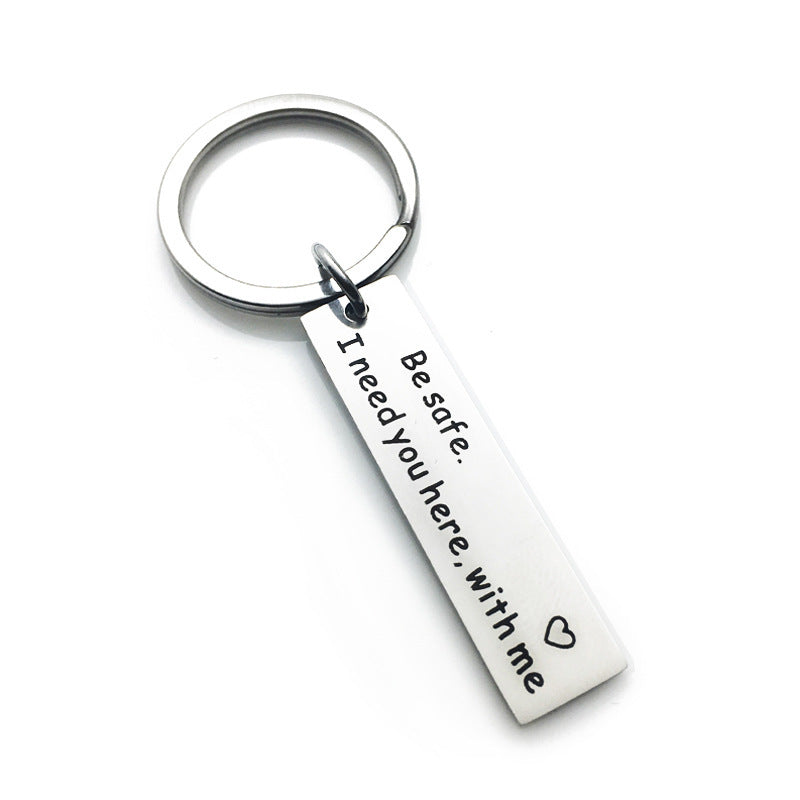 Stainless Steel Keychain Drive Safe