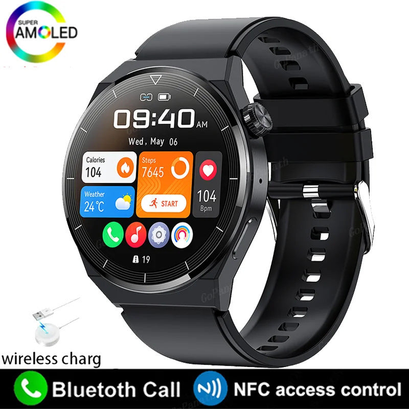 GT3 Pro Fashion HD Large Round Screen Smart Watch