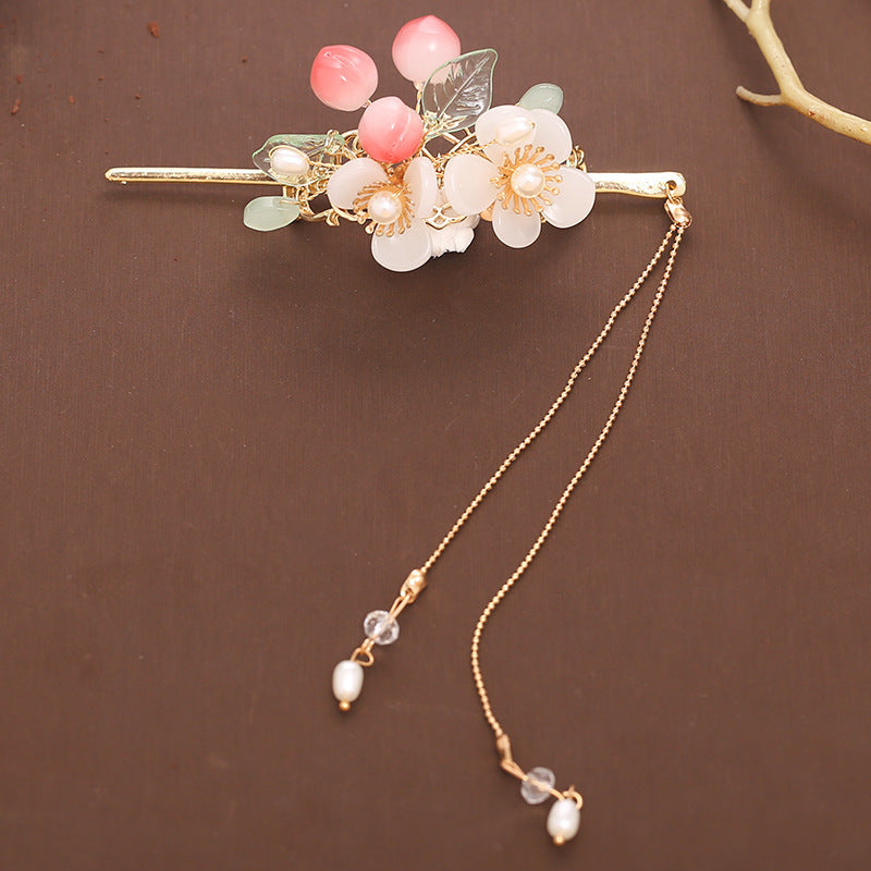 Headdress Hair Plug Fringed Hairpin Full Set Step Rock