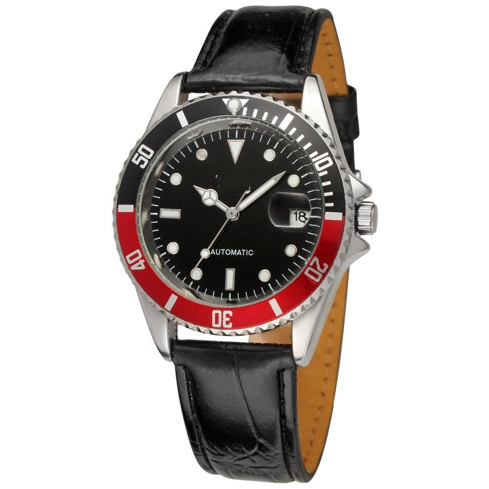 Men's Fashion Casual Belt Automatic Mechanical Watch