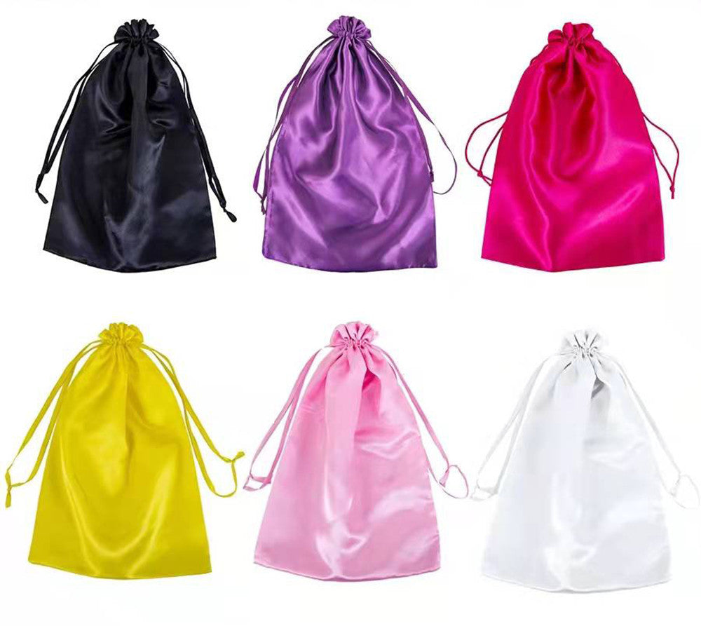 Wig Bag Drawstring Drawstring Satin Jewelry Organizer