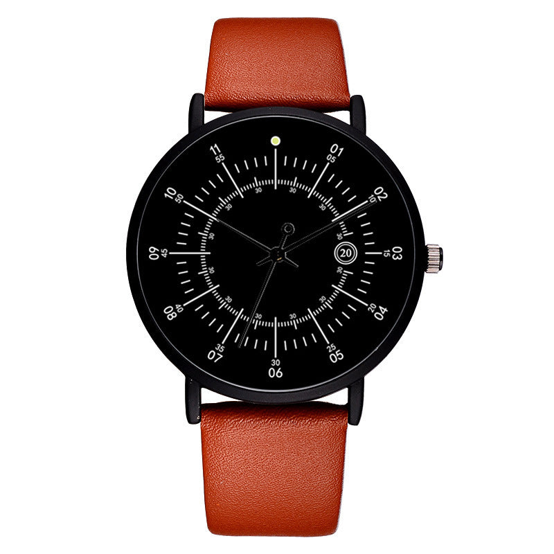 Leather Strap Casual Custom Watch