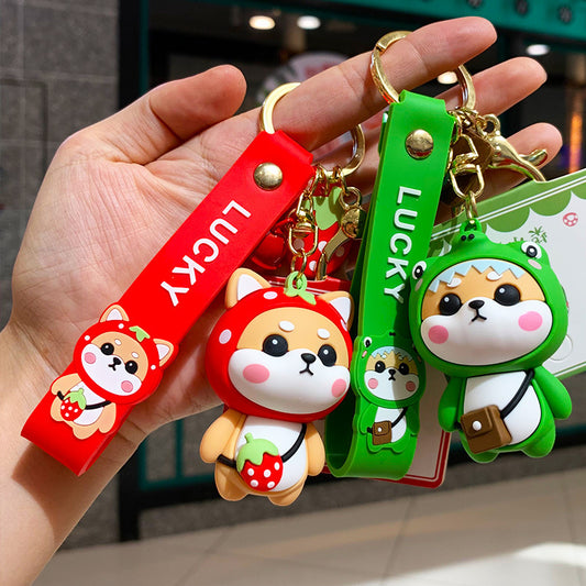 Creative Small Caichai Doll Car Key Chain