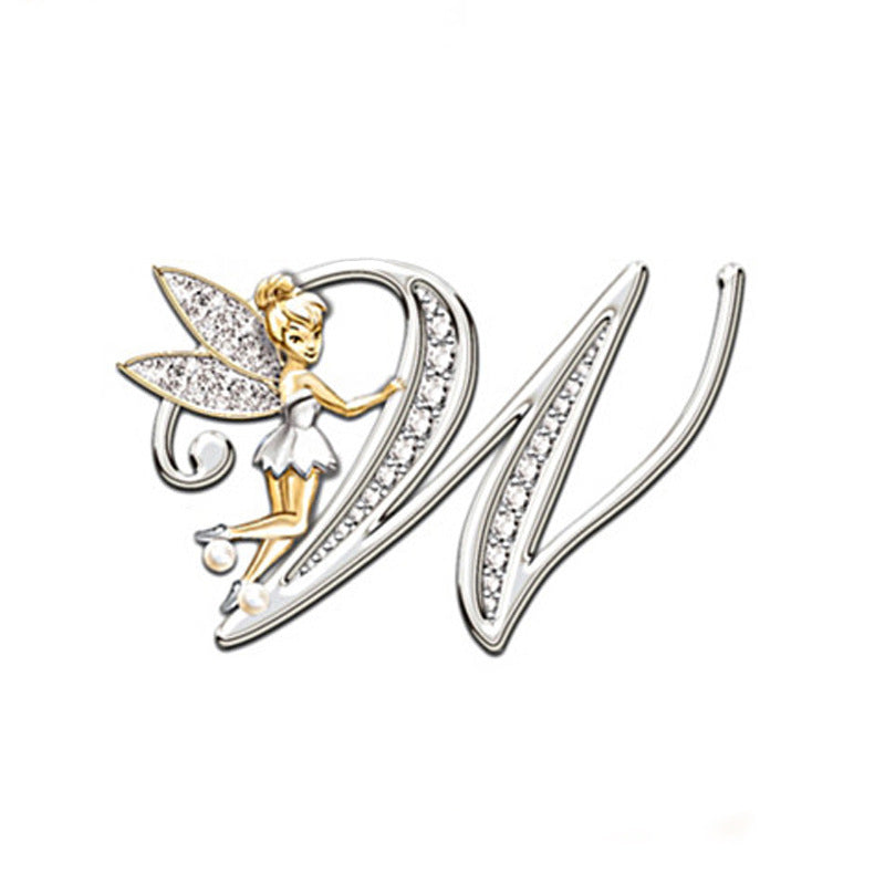 Women's Fashion 26 English Letter Brooch