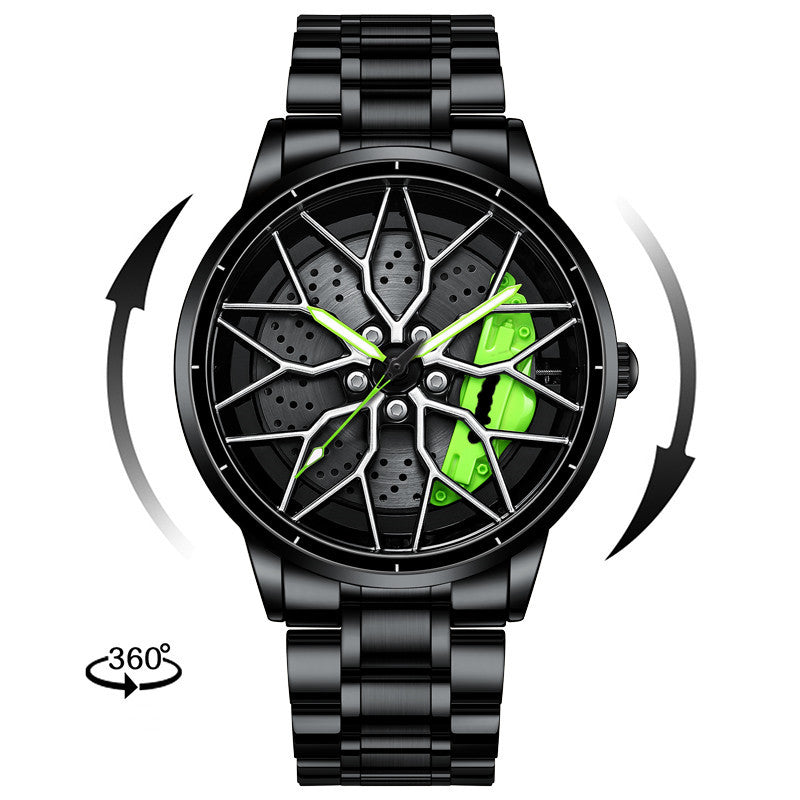 Skeleton Forged Caliper AMG488 Wheel Men's Watch