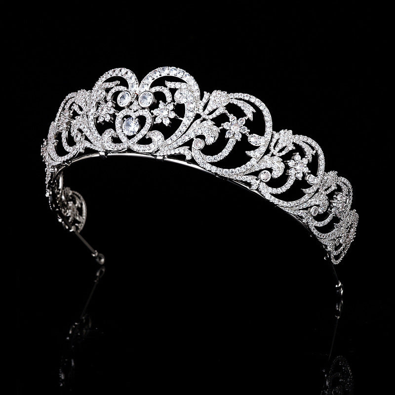 Crown Bridal Wedding Zircon Stone Jewelry Wedding Accessories