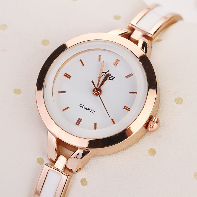 Ladies bracelet quartz watch