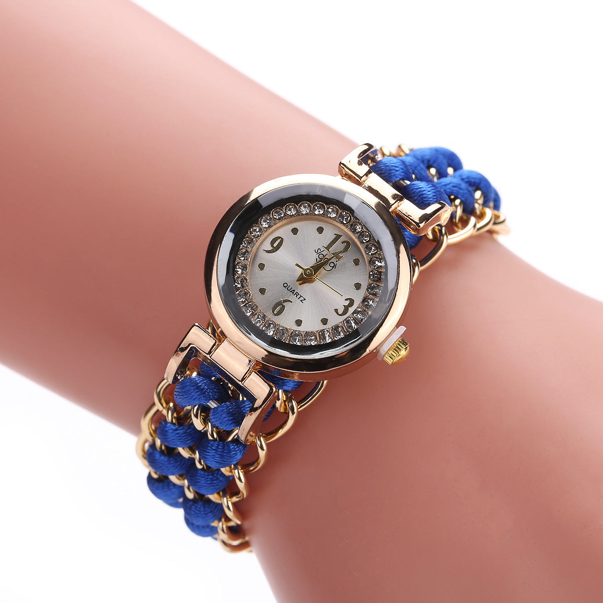 Chic Knitting Rope Chain Wrist Watch