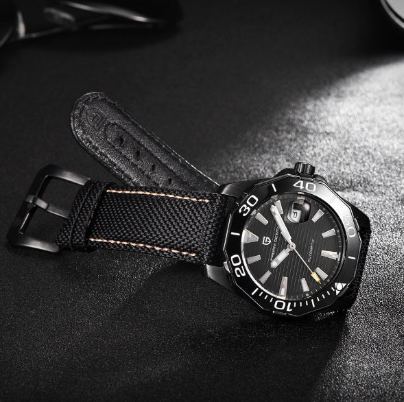 Men's Stainless Steel Mechanical Watch