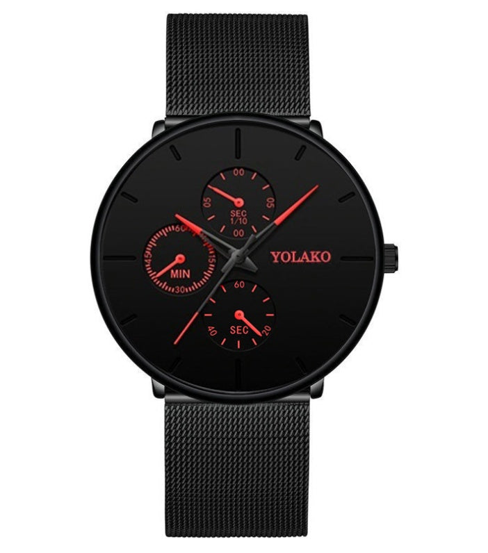 Men's Fashion Business Casual Ultra-Thin Quartz Watch