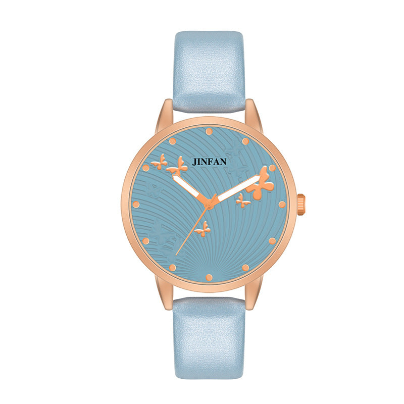 Casual Student Sweet Butterfly Wrist Watch