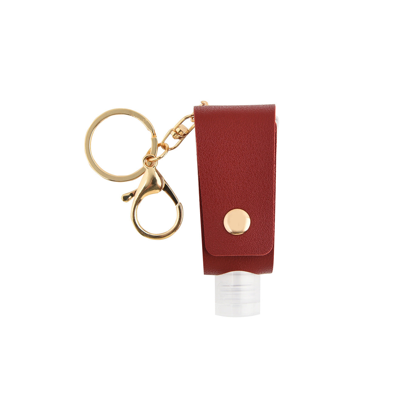 T-shaped PU Leather Key Chain