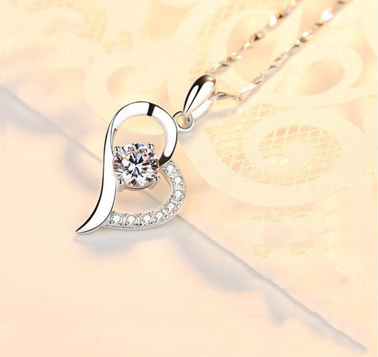 Women's Sweet Heart Shaped Heart Pendant