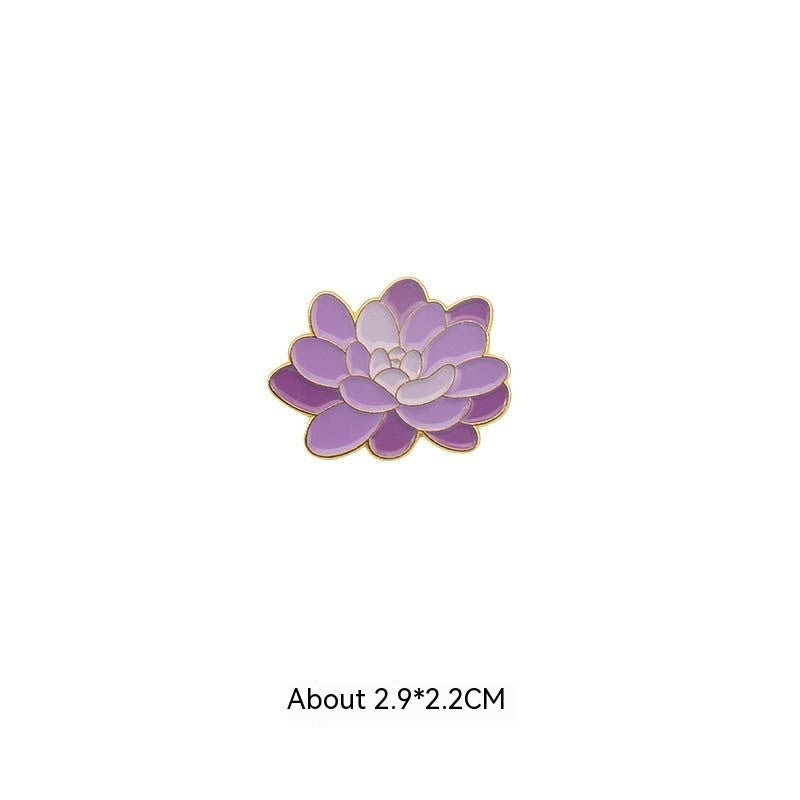 Personalized Plant Badge Cute Pin