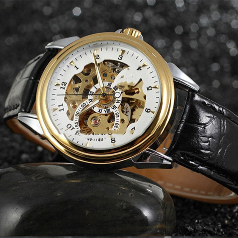 Men's Full Hollow Automatic Mechanical Watch