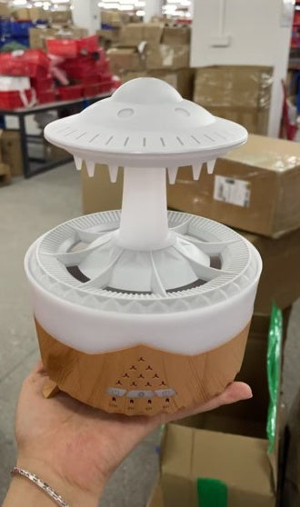 UFO Raindrop Humidifier & Aroma Diffuser