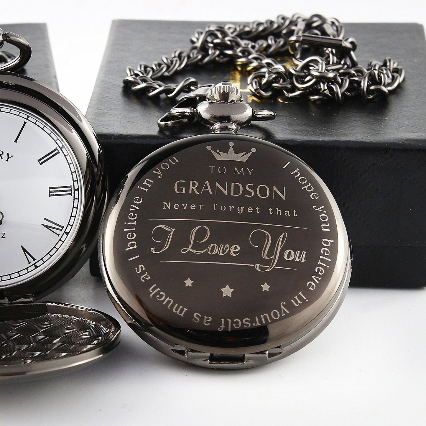 TO MY SON LOVE FOREVER Quartz Pocket Watch