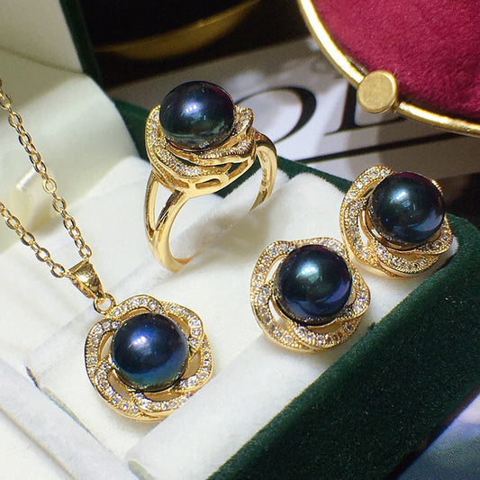 Classic Freshwater Pearl Jewelry Set