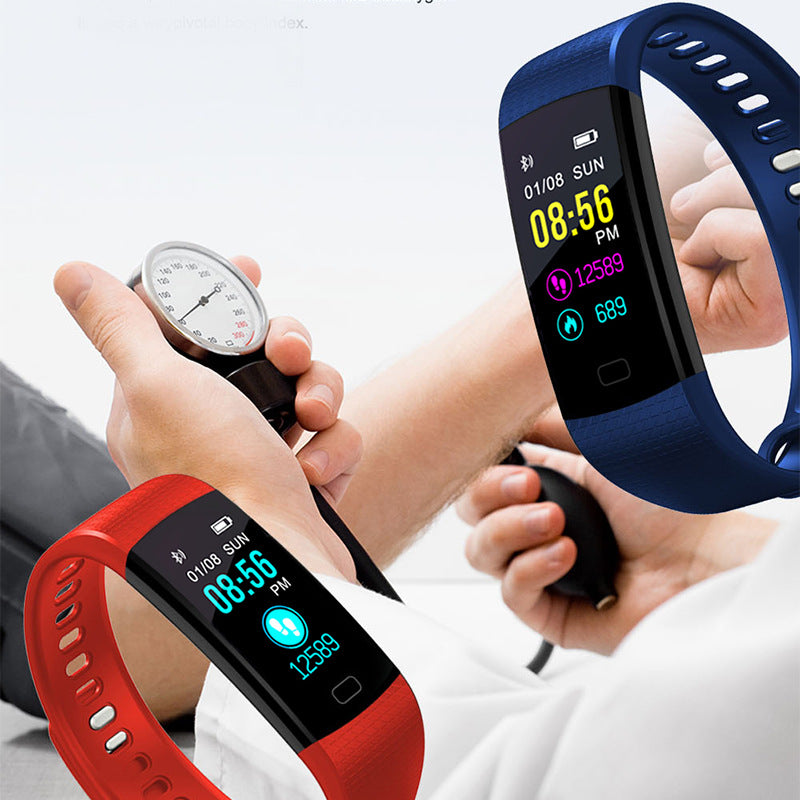 LIGE color screen multifunctional smart bracelet